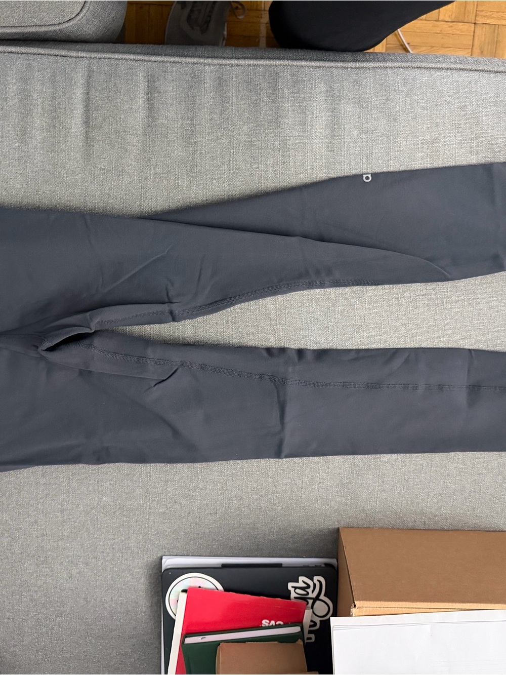 ALO Yoga Charcoal Black High-Rise Leggings